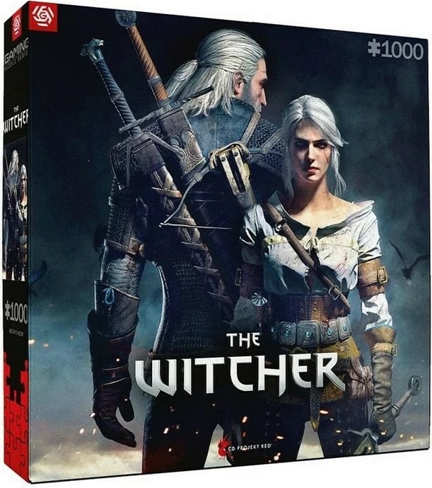 Puzzle Geralt & Ciri 1000 copë, Cenega Publishing, Multikolor