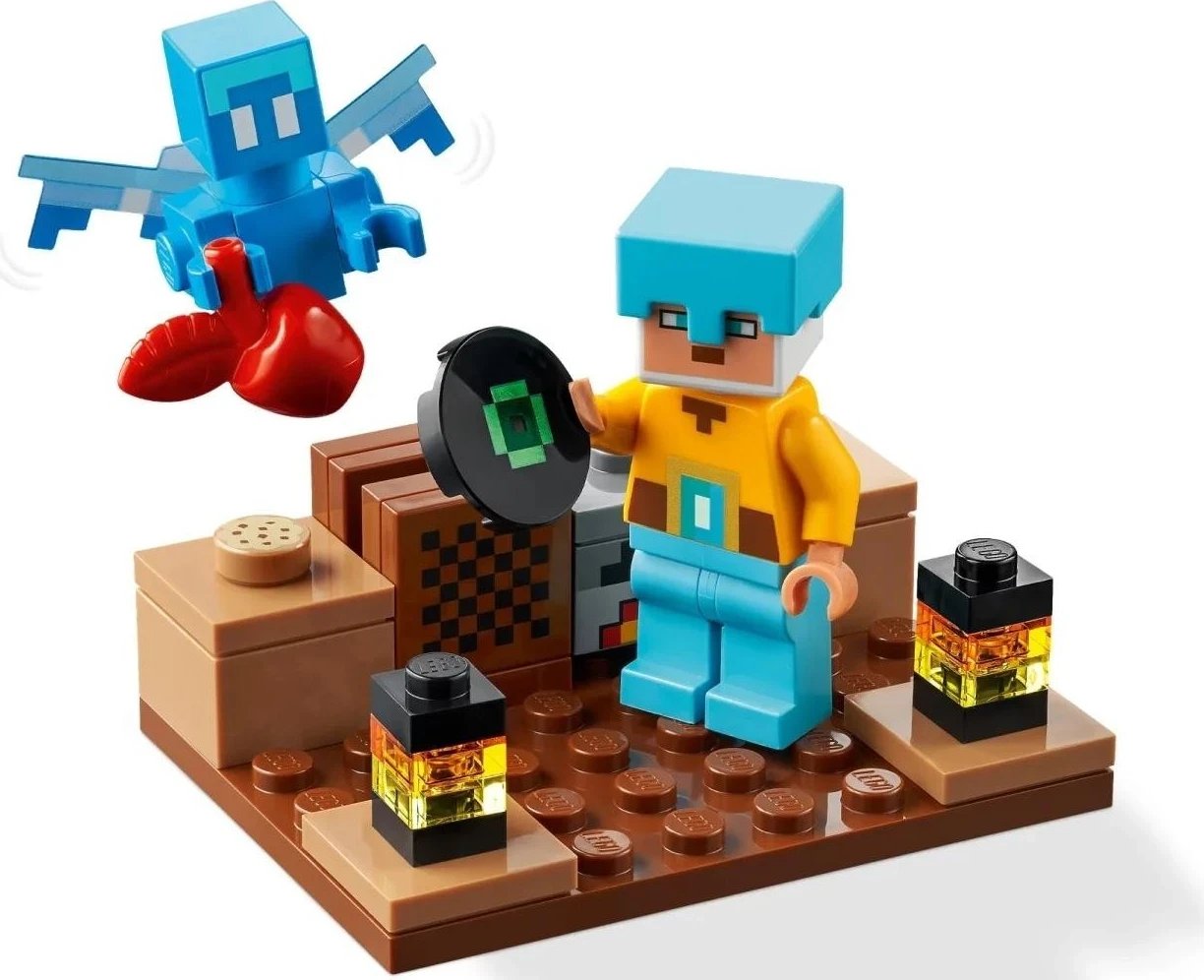 Set lodër Lego, Minecraft 21244