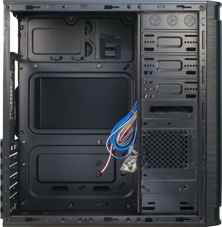 Kasë Inter-Tech IT-5905, Midi Tower, PC, ATX, micro ATX, e zezë