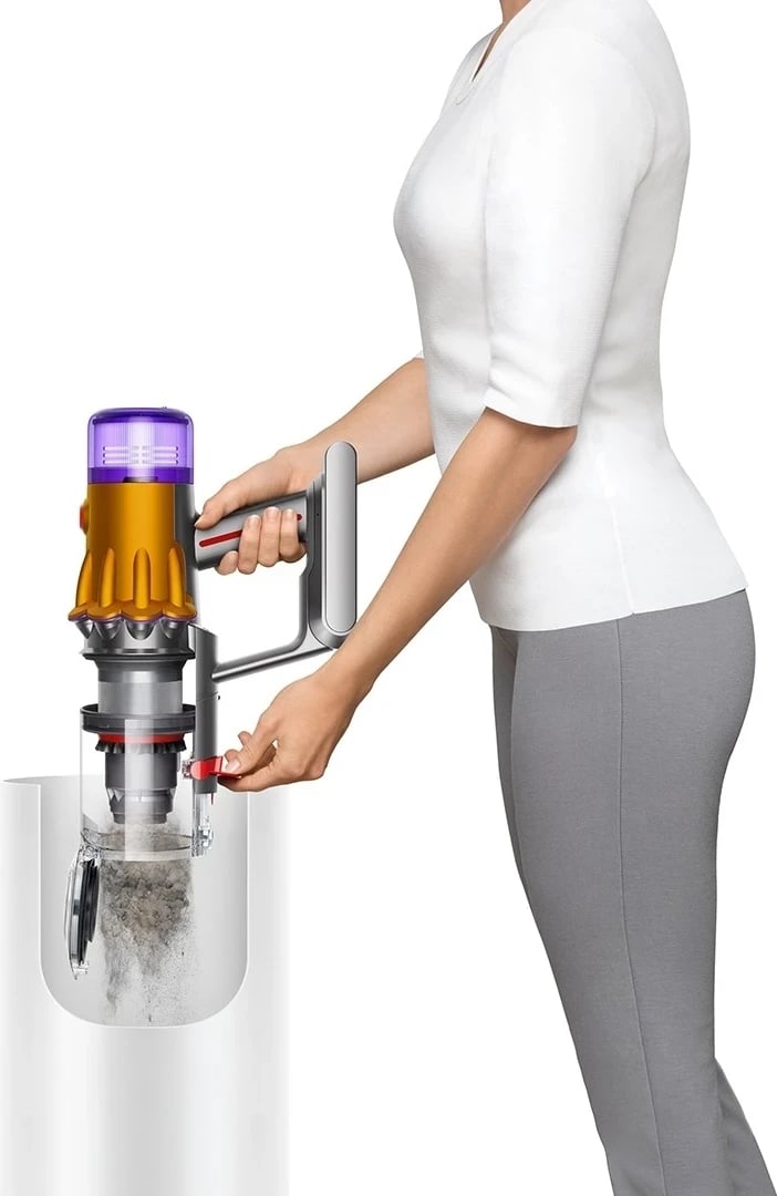 Fshesë vertikale Dyson V12 Detect Slim Absolute (2023), argjendtë