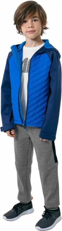 Xhaketë Softshell për fëmijë 4F, blu