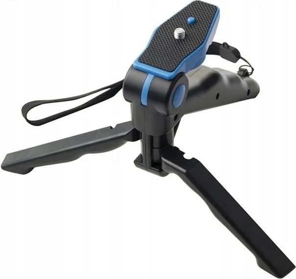 Stabilizues tripod për kamera SJCAM, i zi dhe blu