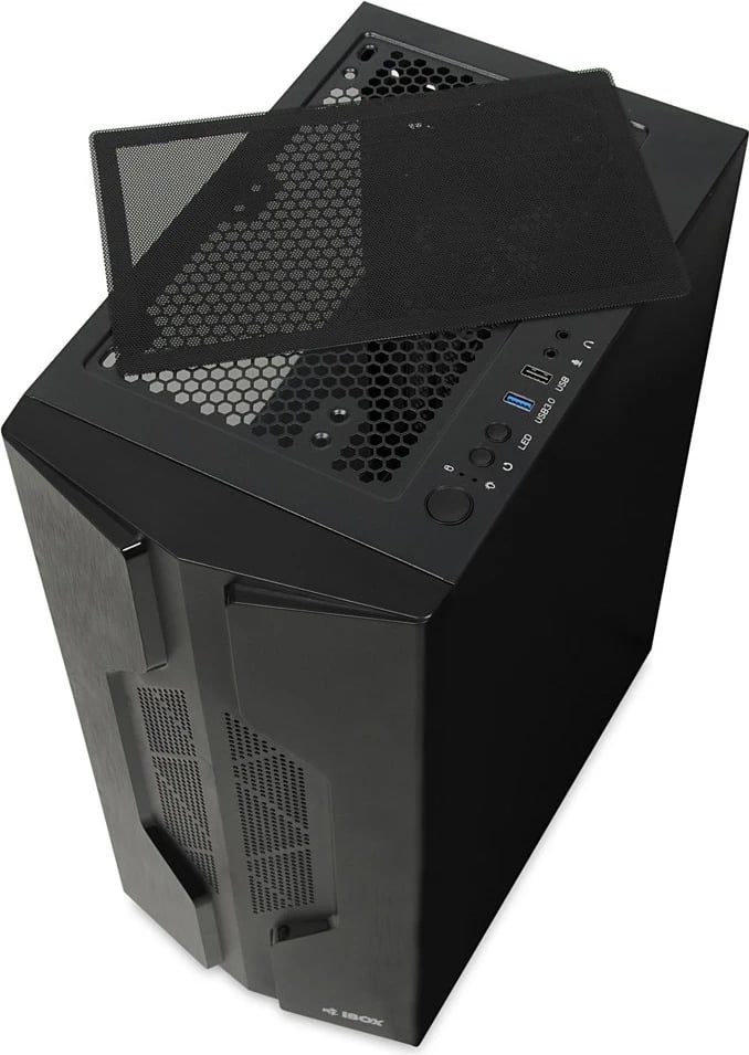 Kasë I-BOX CETUS 908, Midi Tower ATX, e zezë