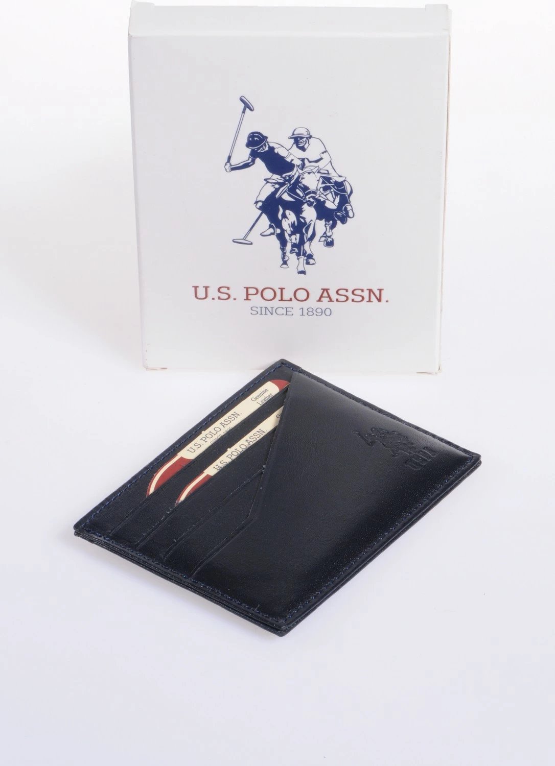 Mbajtëse kartelash për meshkuj U.S. Polo Assn. PLCUZ8434, e kaltër