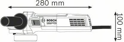 Mbrehës këndor Bosch, GWS 9-125S, 900W