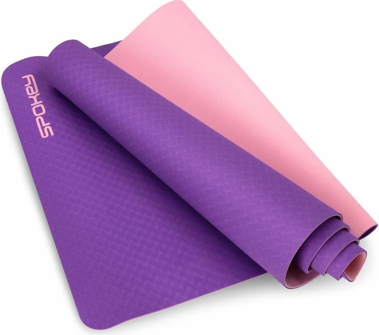 Joga mat Spokey, violet/pink