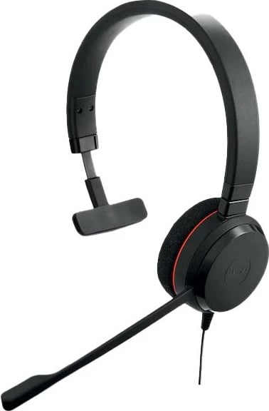 Headset Jabra EVOLVE 20 UC Mono, Wired, Office/Call center, 142 g, Black