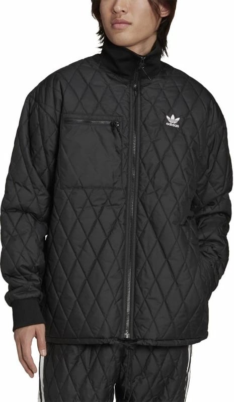 Xhaketë adidas Quilted M H11430 për meshkuj, e zezë