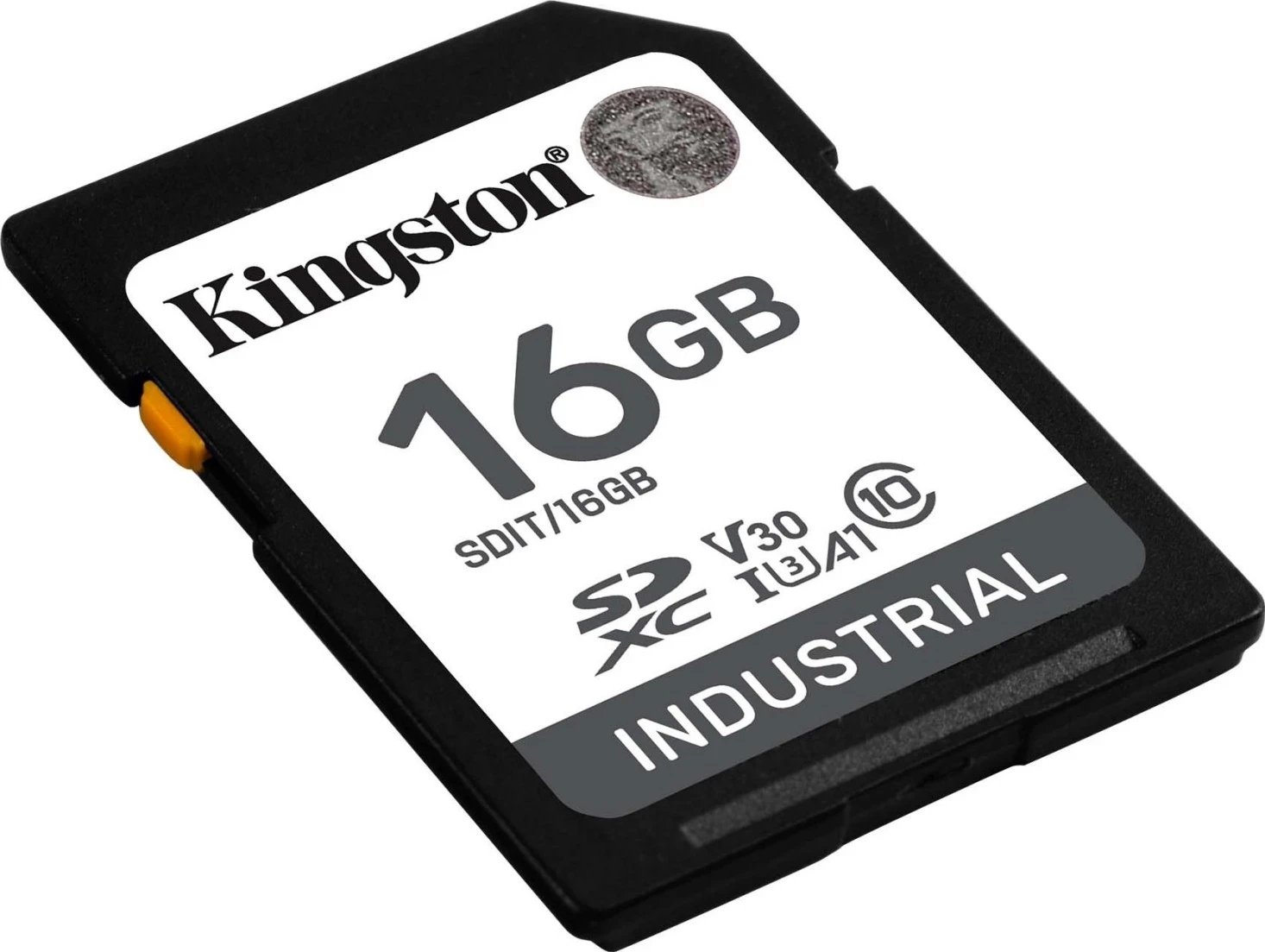 Kartë memorje Kingston Industrial SDHC, 16GB, Class 10, A1