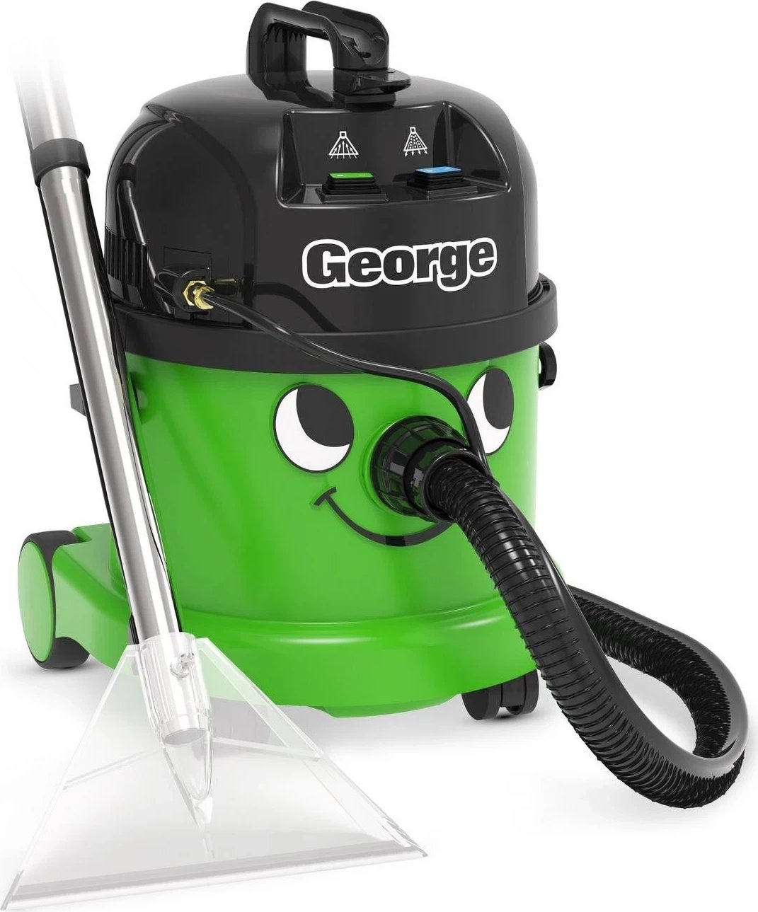 Fshesë me korrent Numatic GVE370 George, 15L, 230-240V, e gjelbër