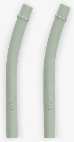 Silikon straws EZPZ, pastel green