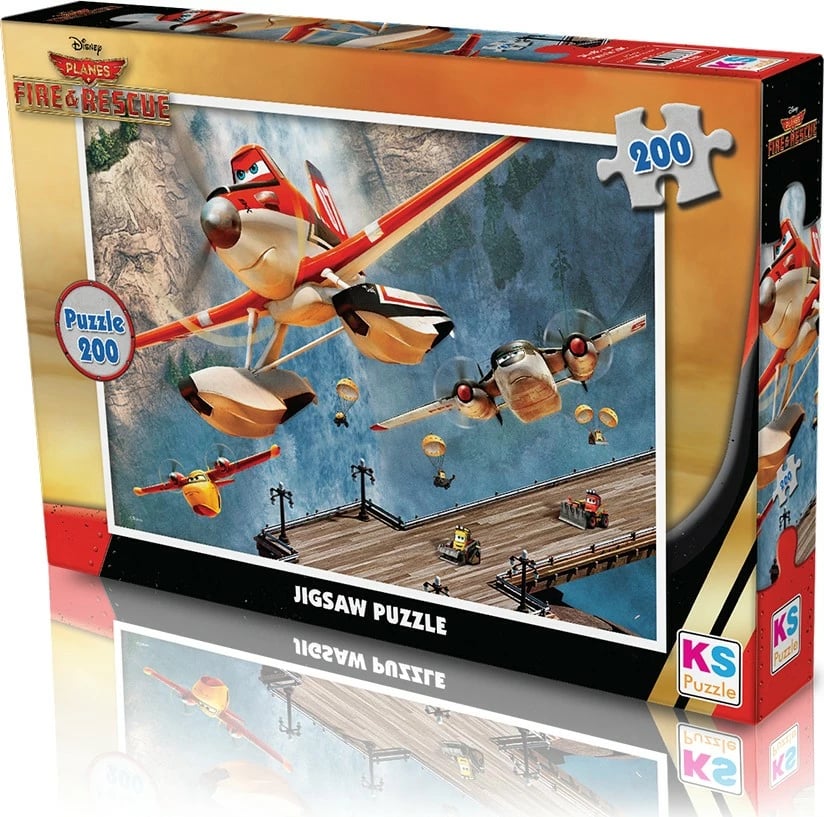 Puzzle për fëmijë KS Games Planes, 200 copë