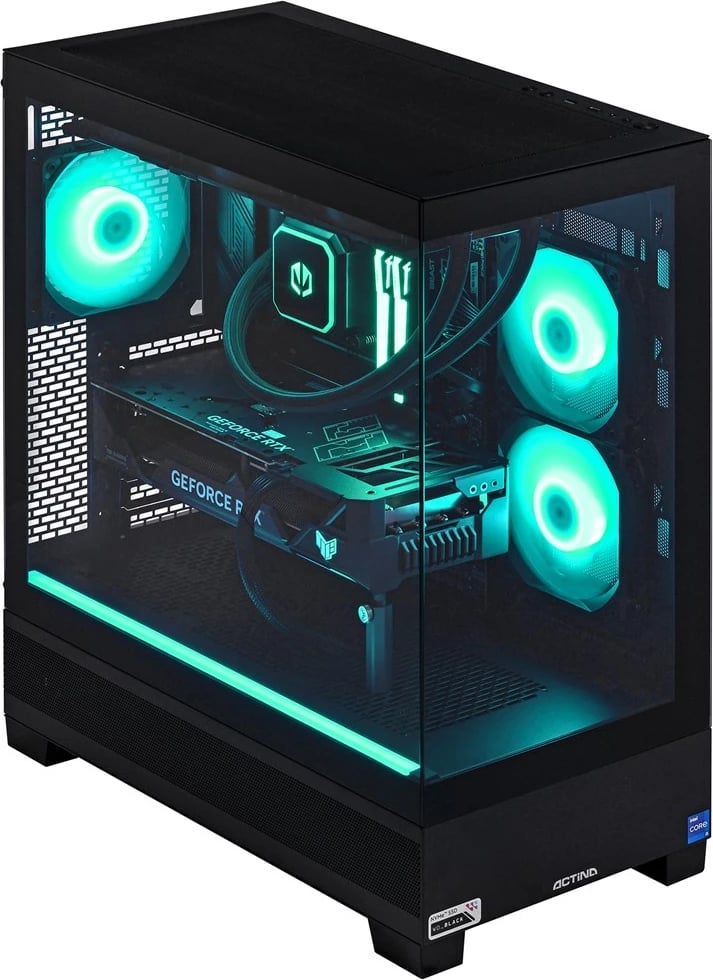 Kompjuter Actina, AMD Ryzen 7, 32GB RAM, 1TB SSD, NVIDIA GeForce RTX 4090,  i zi 