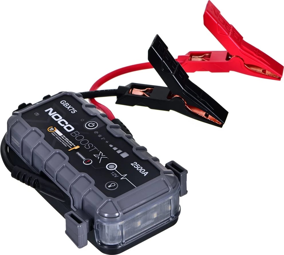 Jump starter NOCO GBX75, 2500 A, e zezë