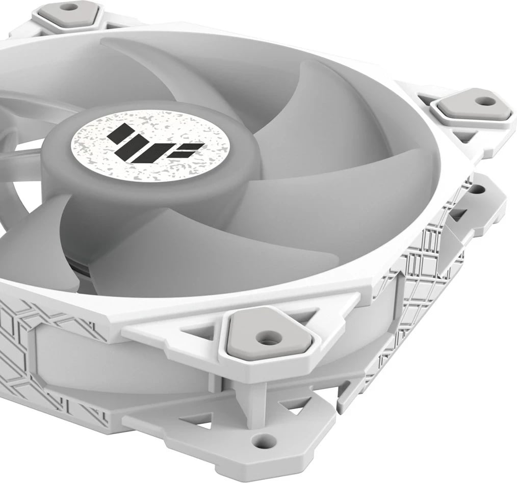 Ventilatorë ASUS TUF Gaming TF120 ARGB, 12 cm, 3 copë, Bardhë