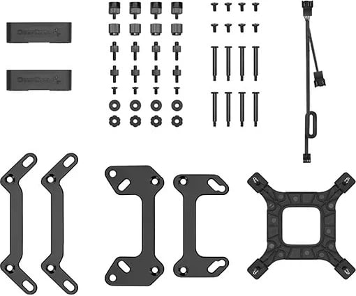 Ftohës i plotë për procesorin DeepCool LT520, 12 cm, i zi