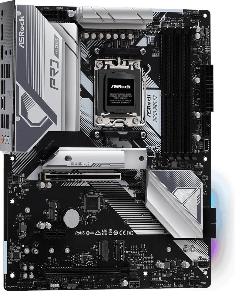 Pllakë amë ASRock B650 Pro RS, Socket AM5, Chipset B650, DDR5