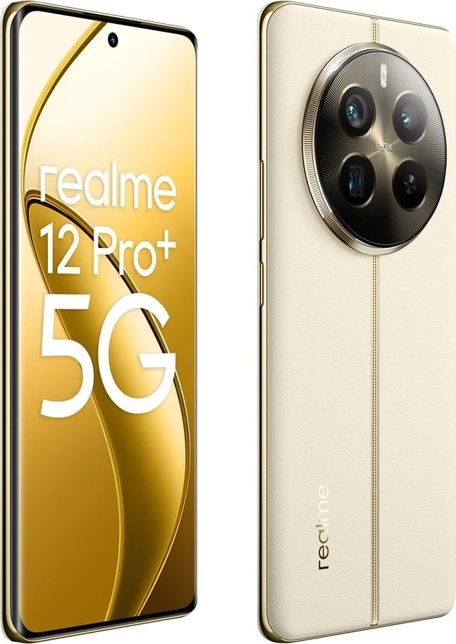 Celular realme 12 Pro+ 5G DS 12/512GB, Navigator Beige