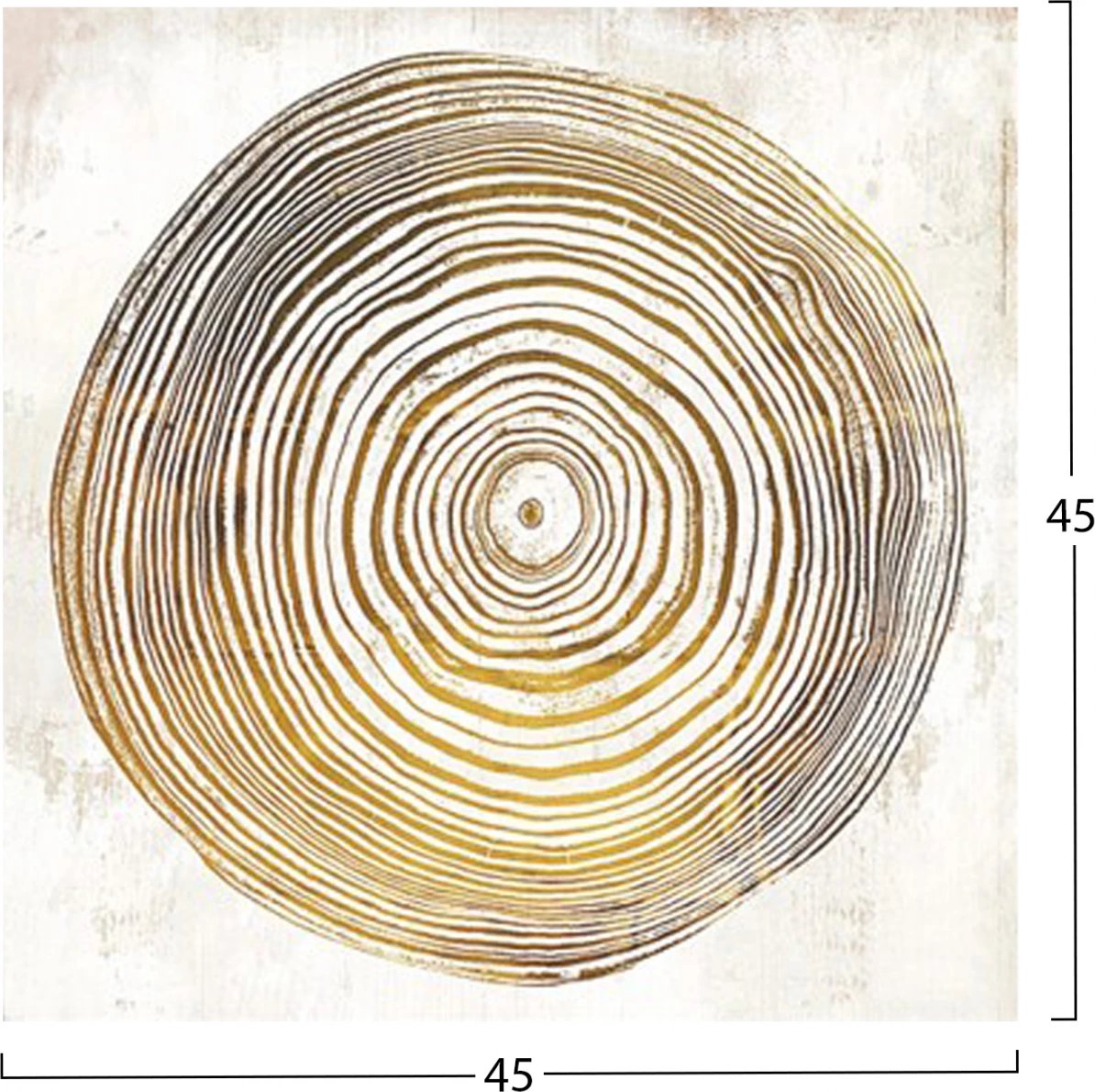 Pikturë dekorative Dome of the Chapel of Montesiepi, FH7199.03, 45x3x45 cm