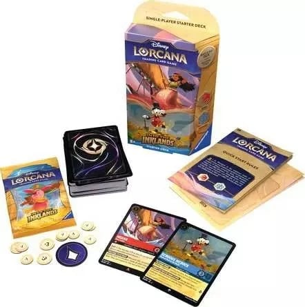 Lojë me letra Ravensburger Disney Lorcana: Into The Inklands Starter Deck, Multikolor