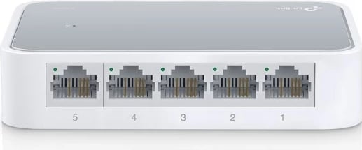 Switch TP-LINK, TL-SF1005D V15, e bardhë