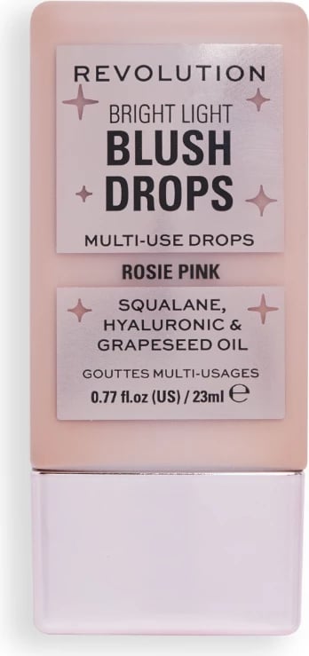 Ruzh Revolution Blush Bright Light Drops Pink Rosie