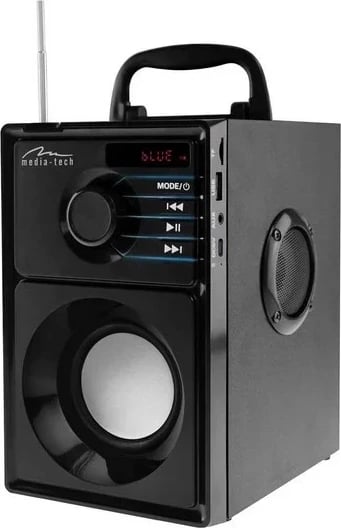 Boombox Media-Tech MT3179, Bluetooth, e zezë