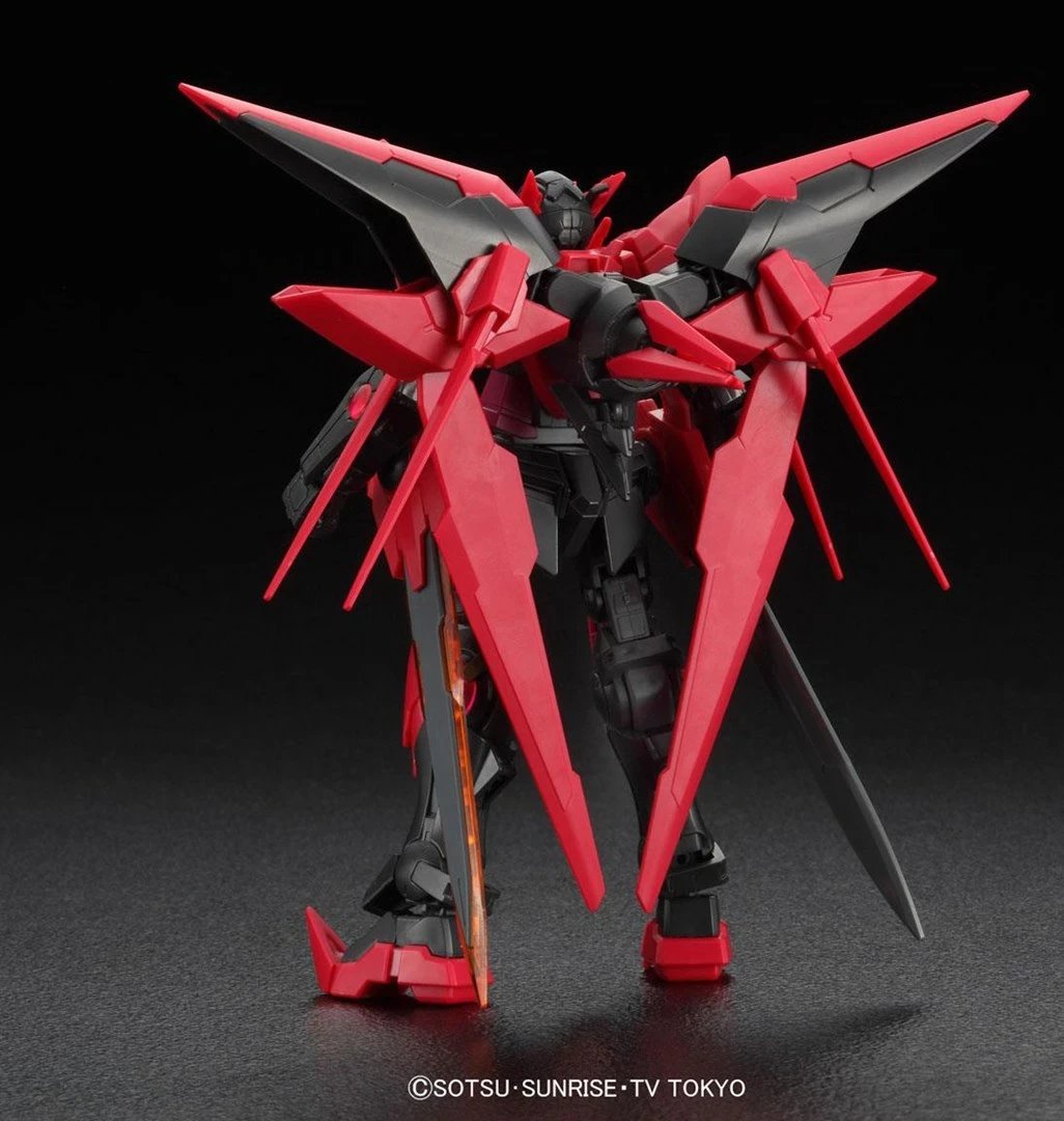 Figurinë koleksionuese Bandai Gundam Exia Dark Matter, 1:144, E zezë