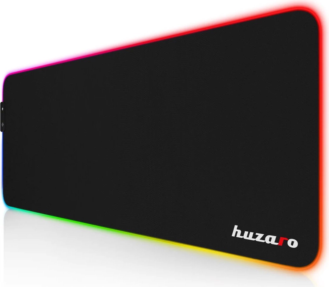 MOUSEPAD GAMING HUZARO HZ-MOUSEPAD RGB | 80X30MM I ZI