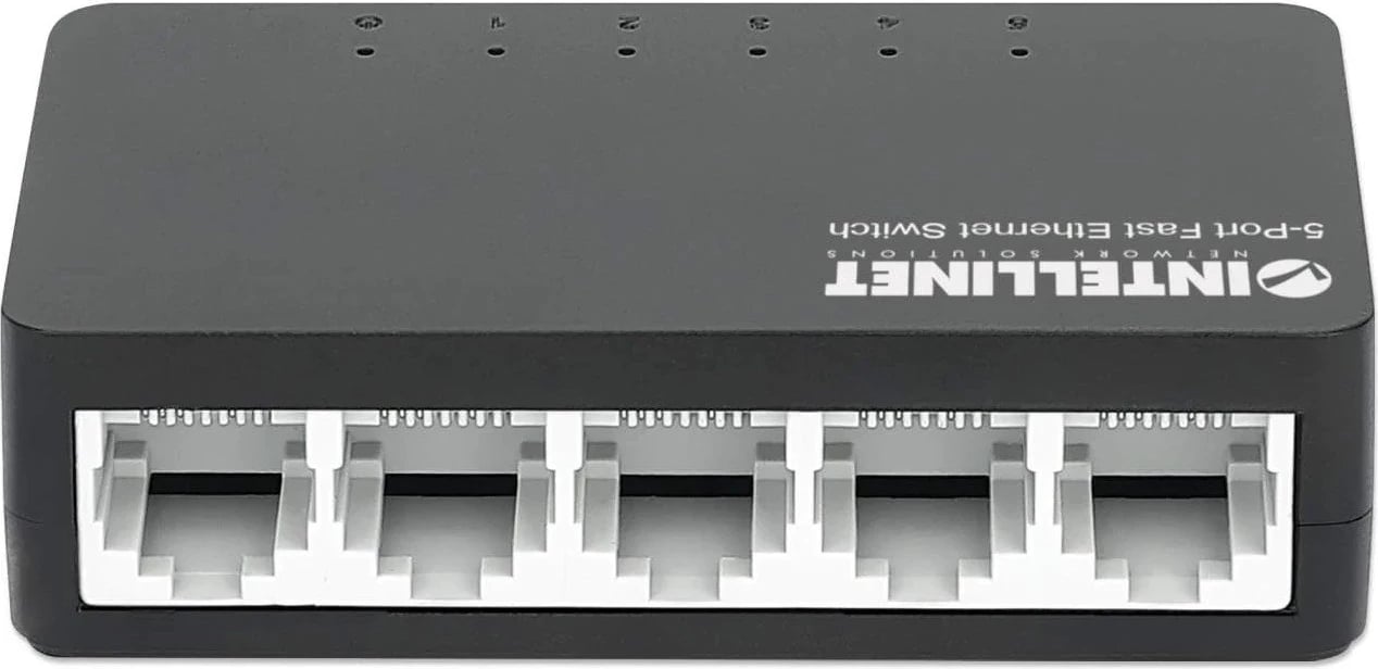 Switch Ethernet Intellinet 561723, 5 porta, për desktop