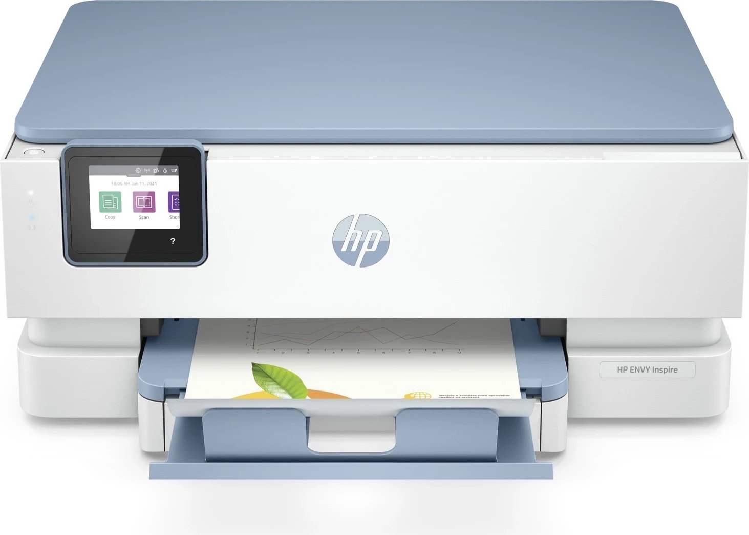 Printer HP Envy për shtëpi, bardhë-kaltër