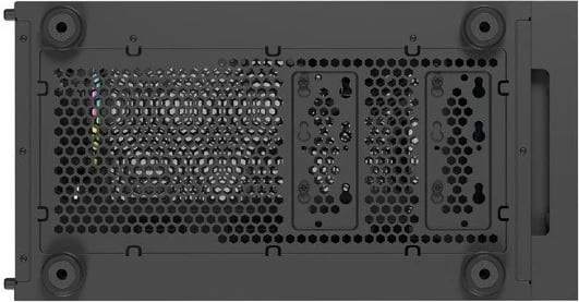 Kasë NATEC Genesis Diaxid 605 ARGB MIDI Tower me USB-C dritare zezë