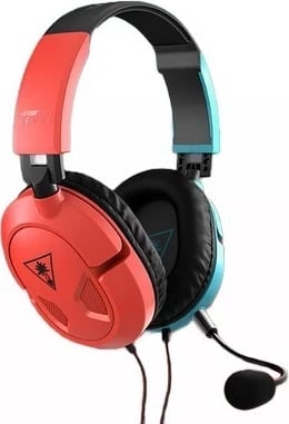 Kufje për lojëra Turtle Beach Recon 50, të kuqe-blu