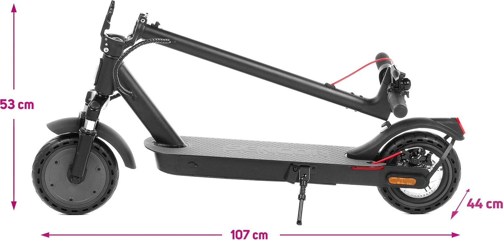 Trotinet Elektrik - Sencor SCOOTER S30 (Front Suspension, 30km, 25km/h)