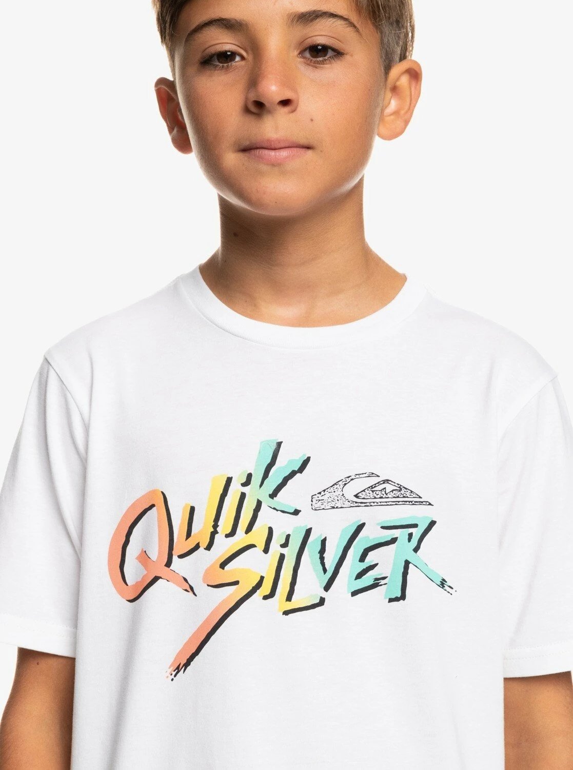 Maicë për fëmijë Quiksilver EQBZT04587, e bardhë