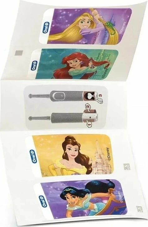 Brushë elektrike Oral-B Vitality Pro Kids 3+ Princess, ngjyrë vjollcë