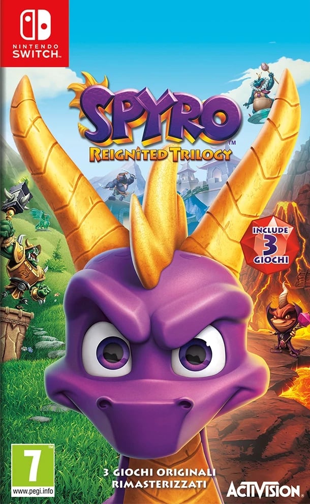 Loja Switch Spyro Reignited Trilogy