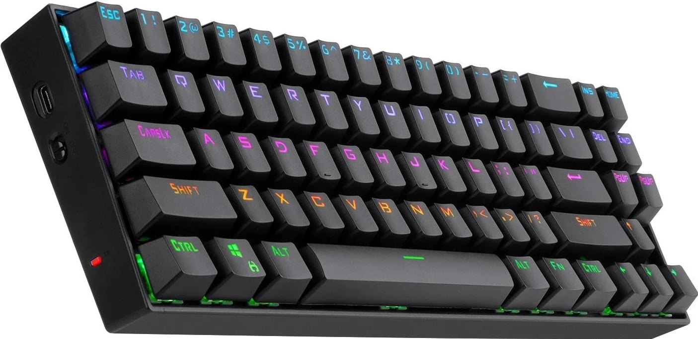 Tastaturë gaming Redragon K599-KNS Deimos, me ngjyra RGB