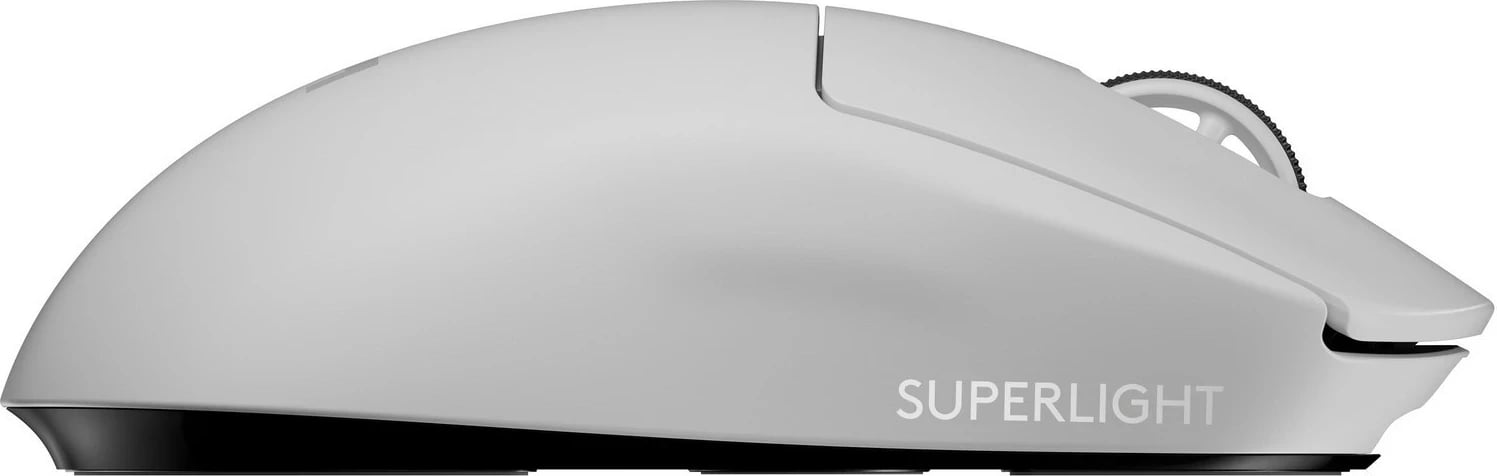 Maus Logitech G Pro X Superlight, i bardhë