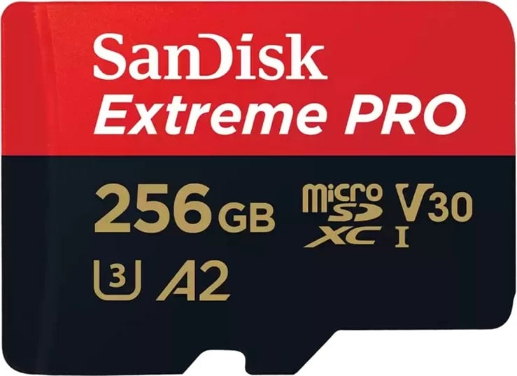 Kartë e memories SanDisk Extreme Pro 256GB MicroSDXC UHS-I Class 10