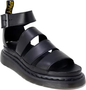 Sandale për femra Dr. Martens, të zeza