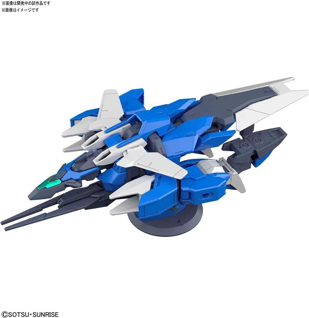 Figurinë koleksionuese BANDAI HGBD:R 1/144 EARTHREE GUNDAM, e bardhë