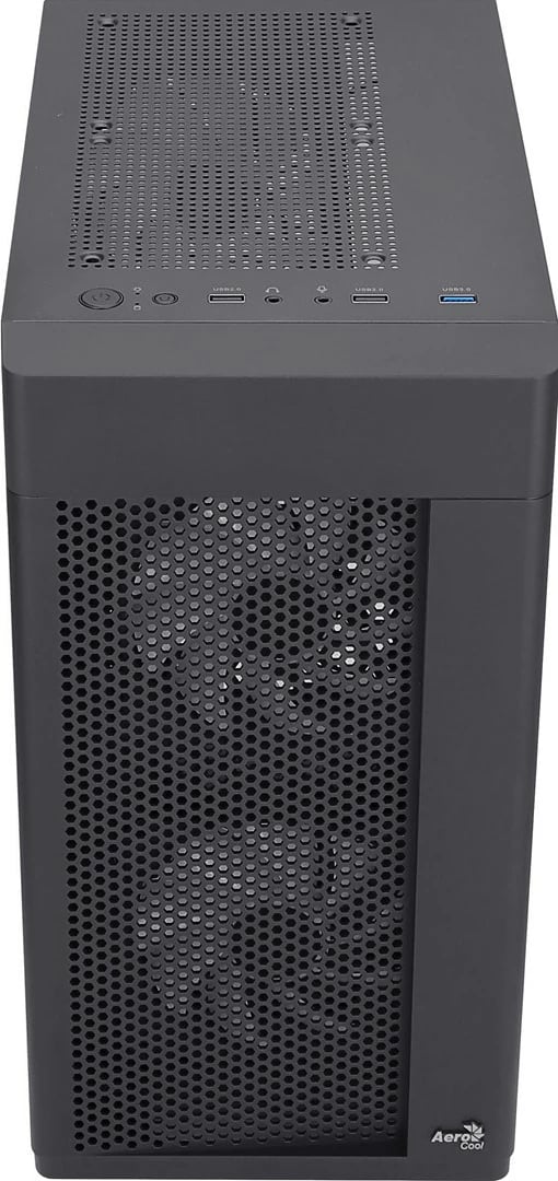 Kasë kompjuteri Aerocool HEXFORMBKV2, Micro ATX FRGB, e zezë