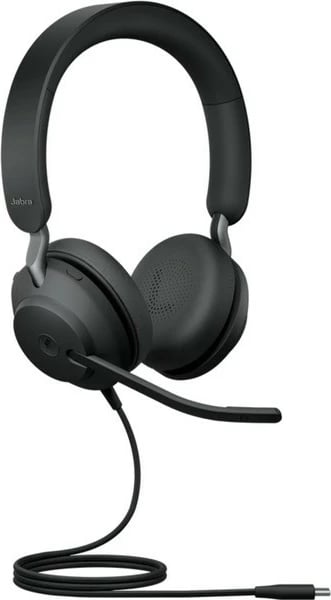 Headset Jabra Evolve2 40 SE USB-C, Calls/Music, 188 g, Black