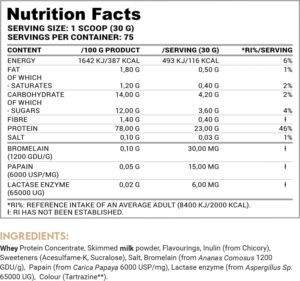 Whey Protein 2270 g