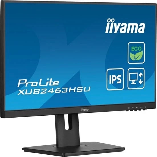 Monitor iiyama ProLite XUB2463HSU-B1, 23.8 inç, Full HD, IPS, i zi