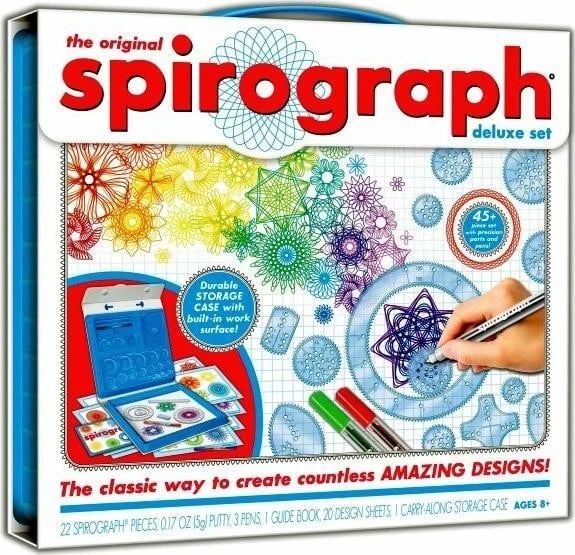 Set arti Spirograph Delux Zestaw 1001Z, blu