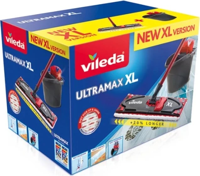 Sistem për Pastrim Vileda Ultramax Box XL, me Kova