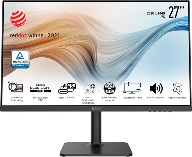 Monitor MSI Modern MD272QP, 27", WQHD, i zi