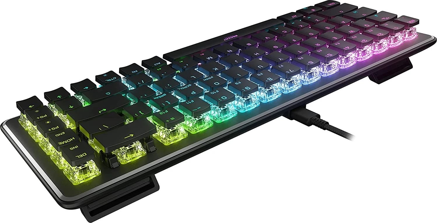 Tastierë Roccat Vulcan II Mini Aimo RGB Red Switch, e zezë